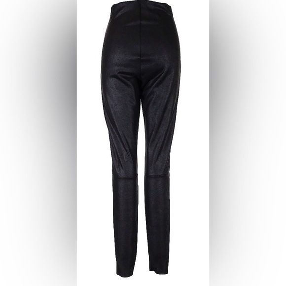 Commando - Black high-rise faux leather leggings in size XL - Picture 2 of 4